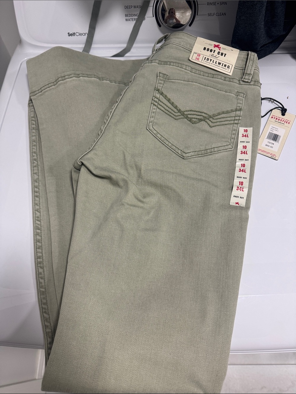 Idyllwind Women’s Bootcut Jeans in Light Olive